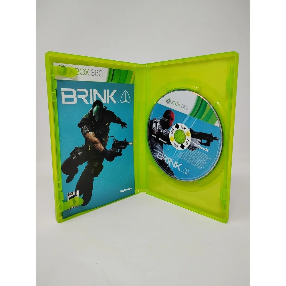 Brink Xbox 360 Bethesda Splash Damage Sci-Fi FPS Team Shooter Resistance Ark